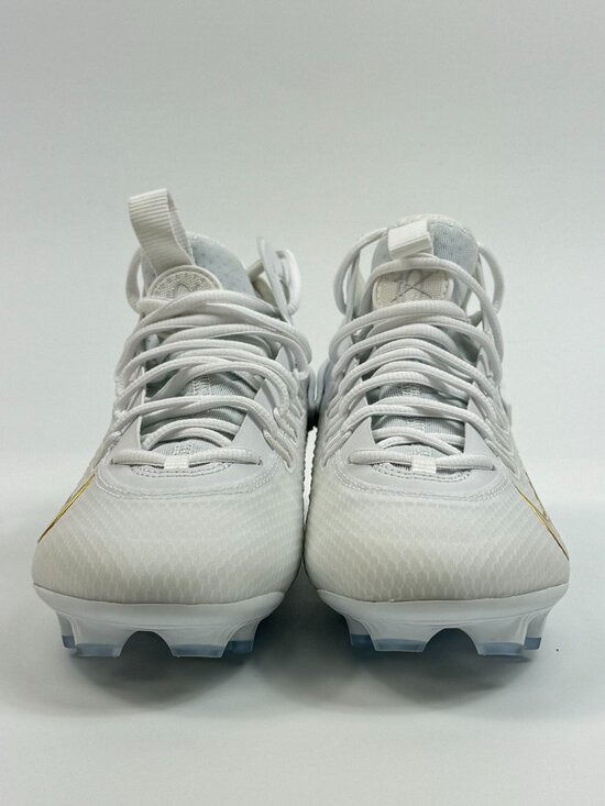 Nike Huarache 9 Elite Mid LAX \'White Metallic Vivid Gold\' FD0088-100 size 6 main image 7